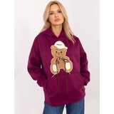 Italy Moda Sweatshirt-DHJ-BL-A8695.65P-purple Cijene