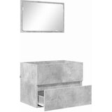  Set namještaja za kupaonicu Betonski sivi 60 x 38,3 x 45 cm | Eponuda.com