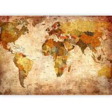  Foto tapeta - Old World Map 400x280 Vodootporna | shoptok.hr