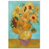  Slika - Vincent van Gogh – Sunflowers II 40x60 Na talijanskom platnu | shoptok.hr