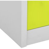 Ormarić s ključem svjetlosivi-zeleni 90 x 45 x 92,5 cm čelični | shoptok.hr