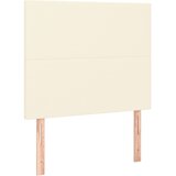 Krevet s oprugama i madracem krem 90 x 190 cm od umjetne kože | shoptok.hr