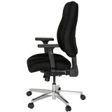 MID.YOU Vrtljivi Stol Zenit Comfort, Črna | Shoptok.si