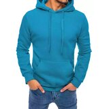 DStreet Bluza męska z kapturem jasnoniebieska Cene