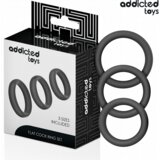 Addicted Toys Cock KOMPLET EREKCIJSKIH OBROČKOV Addicted Toys IV | Shoptok.si