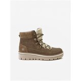 SAM73 Brown Womens Ankle Winter Boots SAM 73 Tigrao - Women Cene