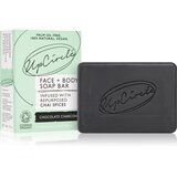 UpCircle Soap Bar Chocolate Charcoal naravno trdo milo za telo in obraz 100 g | Shoptok.si