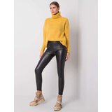 RUE PARIS Leggings-RV-LG-6007.11-black Cene