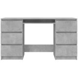 Pisaći stol siva boja betona 140 x 50 x 77 cm konstruirano drvo | Eponuda.com