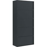 Ormarić za spise antracit 90 x 40 x 200 cm čelični | Eponuda.ba
