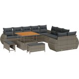  Set od 13 komada vrtnih sofa s jastučićima sivi poli ratan acacia set od 3 komada vrtnih blagovaonica s jastučićima sivi poli r Cijene