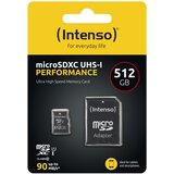 Intenso microSDXC 512GB Class 10 UHS-I U1 Performance | shoptok.hr