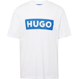 Hugo Blue Majica 'Nico' modra / bela | Shoptok.si