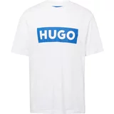 Hugo Blue Majica 'Nico' modra / bela