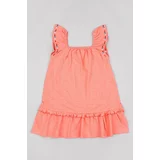 Zippy Dječja haljina boja: narančasta, mini, širi se prema dolje