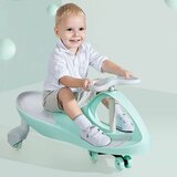 ECO TOYS wiggle guralica za decu led točkovi green