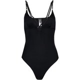 Trendyol Black Ring Accessory Detailed Swimsuit Cene