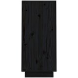  Konzolni ormarić crni 60 x 34 x 75 cm od masivne borovine | shoptok.hr