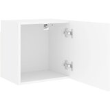  Zidni TV ormarić bijeli 40,5 x 30 x 40 cm od konstruiranog drva | shoptok.hr