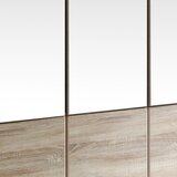 MID.YOU omara s klasičnimi vrati, barve hrasta | Shoptok.si