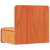  Noćni ormarić s ladicama 2 pcs Vosak smeđa 44 x 32,5 x 40 cm | shoptok.hr