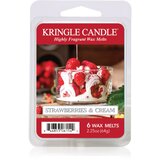 Kringle Candle Strawberries & Cream vosak za aroma lampu 64 g Cijene