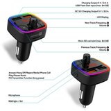 Connect IT CCC-9090-BK - led rgb fm predajnik za automobil sa handsfree funkcijom, crna | Eponuda.com