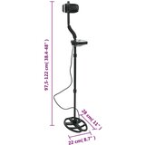 Detektor metala s dubinom pretraživanja 20 cm i LCD zaslonom | shoptok.hr