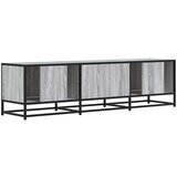 vidaXL TV ormarić sivi Sonoma 150x35x41 cm Konstruirano drvo i metal | shoptok.hr