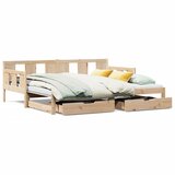 vidaXL Dnevni krevet na razvlačenje s ladicama bez madraca 80x200 cm Cijene