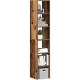 vidaXL Police za knjige 2 kom složive 30x30x80 cm konstruirano drvo | shoptok.hr