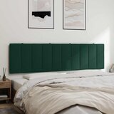 Jastuk za uzglavlje Hanko tamnozeleni 180 cm baršunasti | shoptok.hr