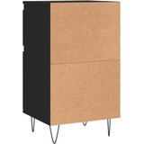  Komode 2 kom crne 40 x 35 x 70 cm od konstruiranog drva | Eponuda.com