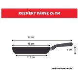 Tefal Ponev z neprijemljivo površino iz nerjavečega jekla ø 24 cm Intuition B8170444 – | Shoptok.si