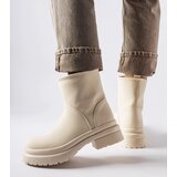 Gemre Beige rubber insulated ankle boots Clotilde | Shoptok.si
