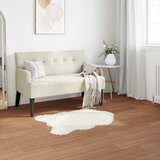  Tepih od umjetne ovčje kože TAFALLA Bijela 80 x 120 cm | shoptok.hr