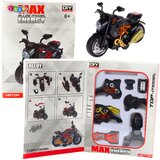  Metalni motor za sastavljanje 1:14 DIY - crno/narančasti Cene