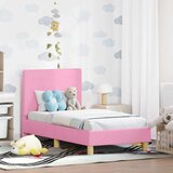  Posteljica za malčke z vzglavjem Roza 70 x 140 cm blago, (5000105267) | Shoptok.si