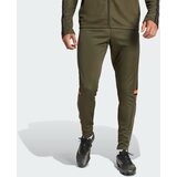 Adidas Športne hlače 'Squadra 25' kaki / temno oranžna / črna | Shoptok.si