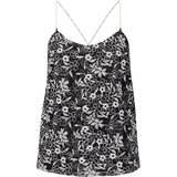 Orsay Black women's patterned tank top | Shoptok.si