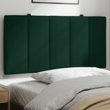  Jastuk za uzglavlje Hanko tamnozeleni 100 cm baršunasti | shoptok.hr