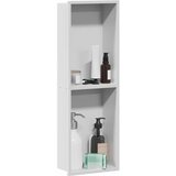  Ničica za tuš Bijeli 60 x 20 x 9,5 cm Nehrđajući čelik | Shoptok.si