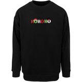 Merchcode Crni božićni džemper Ho Ho Ho | shoptok.hr