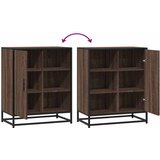  Komoda smeđi hrast 62x35x76 cm konstruirano drvo | shoptok.hr