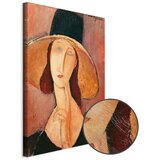  Slika - Amedeo Modigliani – Portrait of Jeanne Hebuterne in a Large Hat 40x60 Premium Print | shoptok.hr