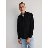 Reserved navadna srajca regular fit - črna | Shoptok.si