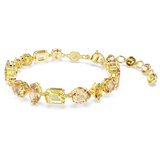 Swarovski Zapestnica rumena / zlata / roza | Shoptok.si
