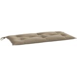  Jastuk za vrtnu klupu smeđesivi 110 x 50 x 7 cm tkanina Oxford | Eponuda.com