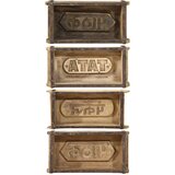  Poslužavnik 30x15x9 cm Čvrsto drvo od recikliranog drveta | shoptok.hr