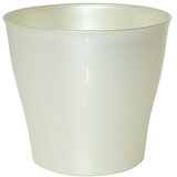 GELI Okrugla tegla za biljke Casablanca (Maks. vanjski promjer: 14 cm, Metalik srebrne boje) Cijene
